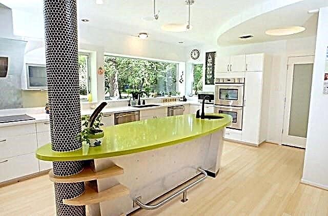 Balcão de bar na cozinha: design moderno da cozinha com balcão de bar (40 fotos)