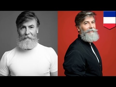 Il pensionato di 60 anni è diventato un modello di moda, facendo crescere la barba