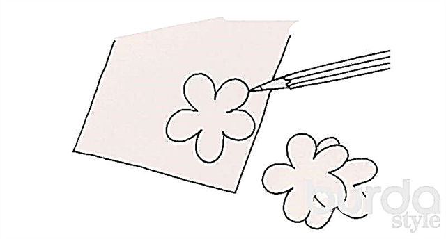 Fleurs en papier bricolage dans un style pop art.