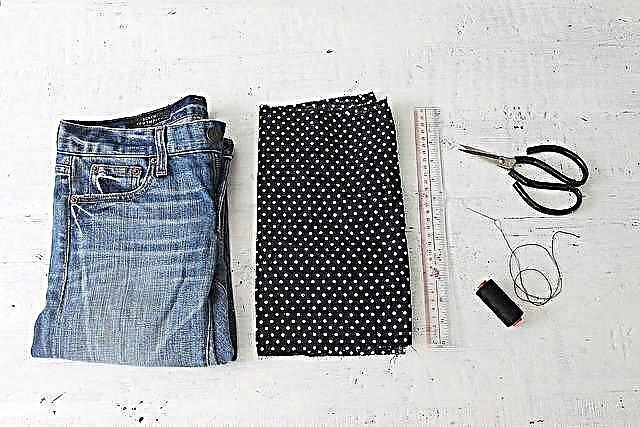 Do-it-yourself jeans lapels