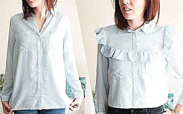 We turn a simple shirt into an unusual one: 3 workshops and 20 ideas