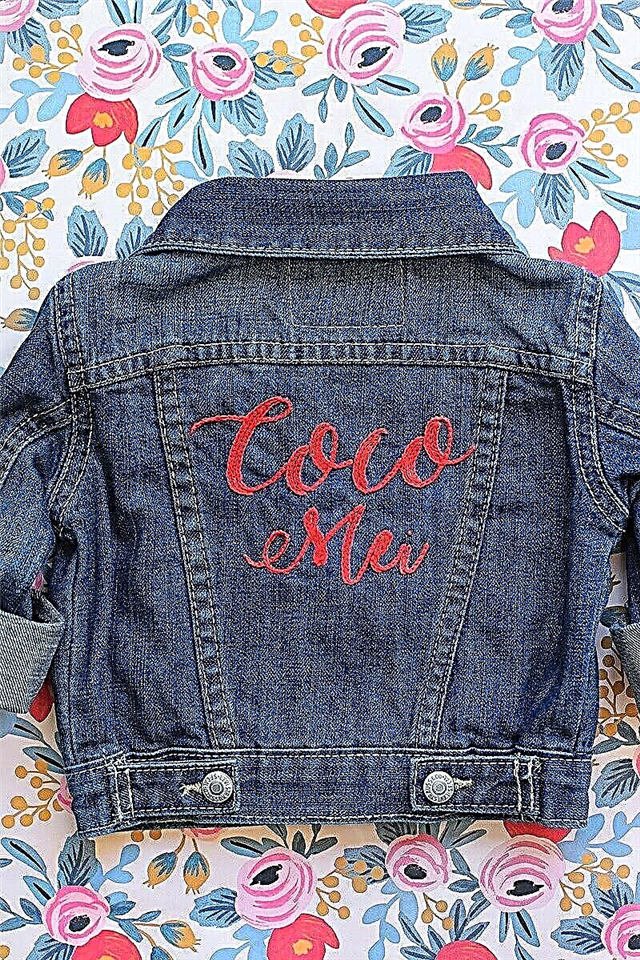 Decorating a denim jacket with embroidery: a master class and 33 ideas for inspiration