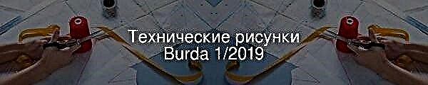 Technické výkresy Burda 1/2019