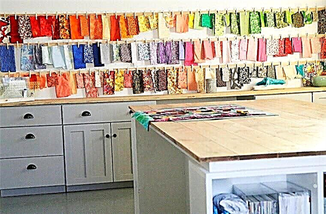 How to organize fabric storage using labels