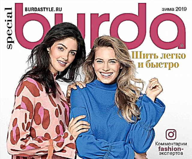 Burda. Sewing fast and easy: interview with actress Lisa Arzamasova