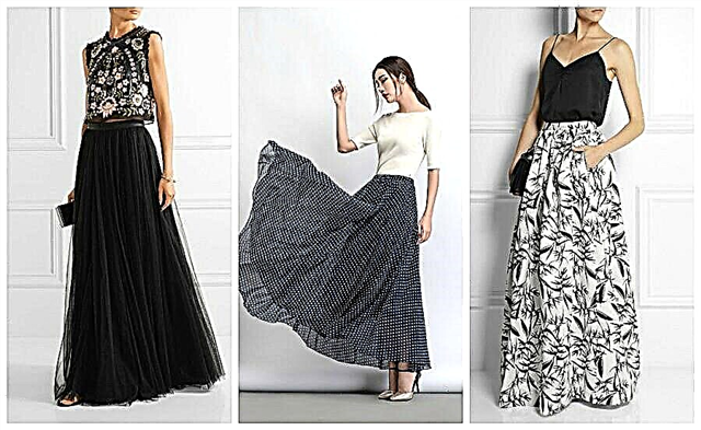 How to choose and what to wear with a maxi skirt