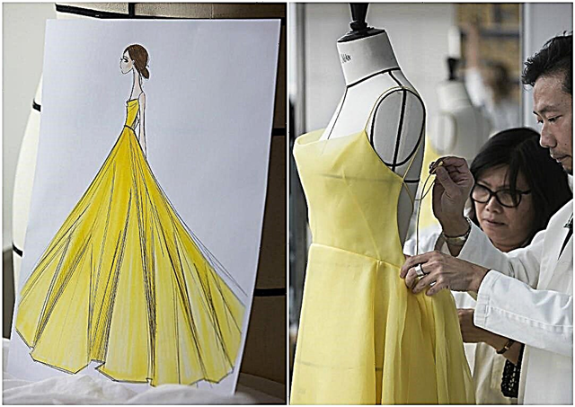 Uma coisa cult: como o vestido Dior à la Belle foi criado para Emma Watson