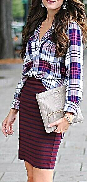 Fashionable classic: plaid shirt is back in trend