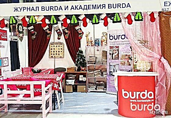 BURDA-Stand auf der Craft Formula Exhibition and Fair