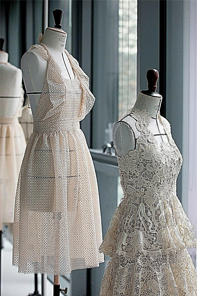 Metamorfosis creativas de Dior: bordado, encaje, Tual de Jouy