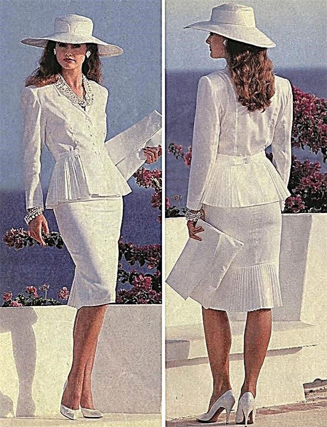 Burda anniversary project. Burda 2/1987 Skirt Suit